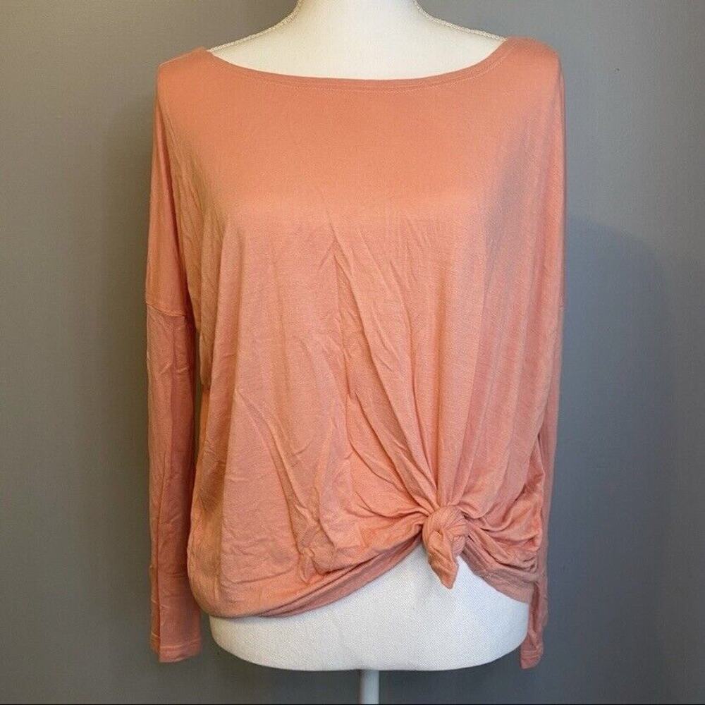 TOBI Women Pink Long Sleeve T-Shirt S